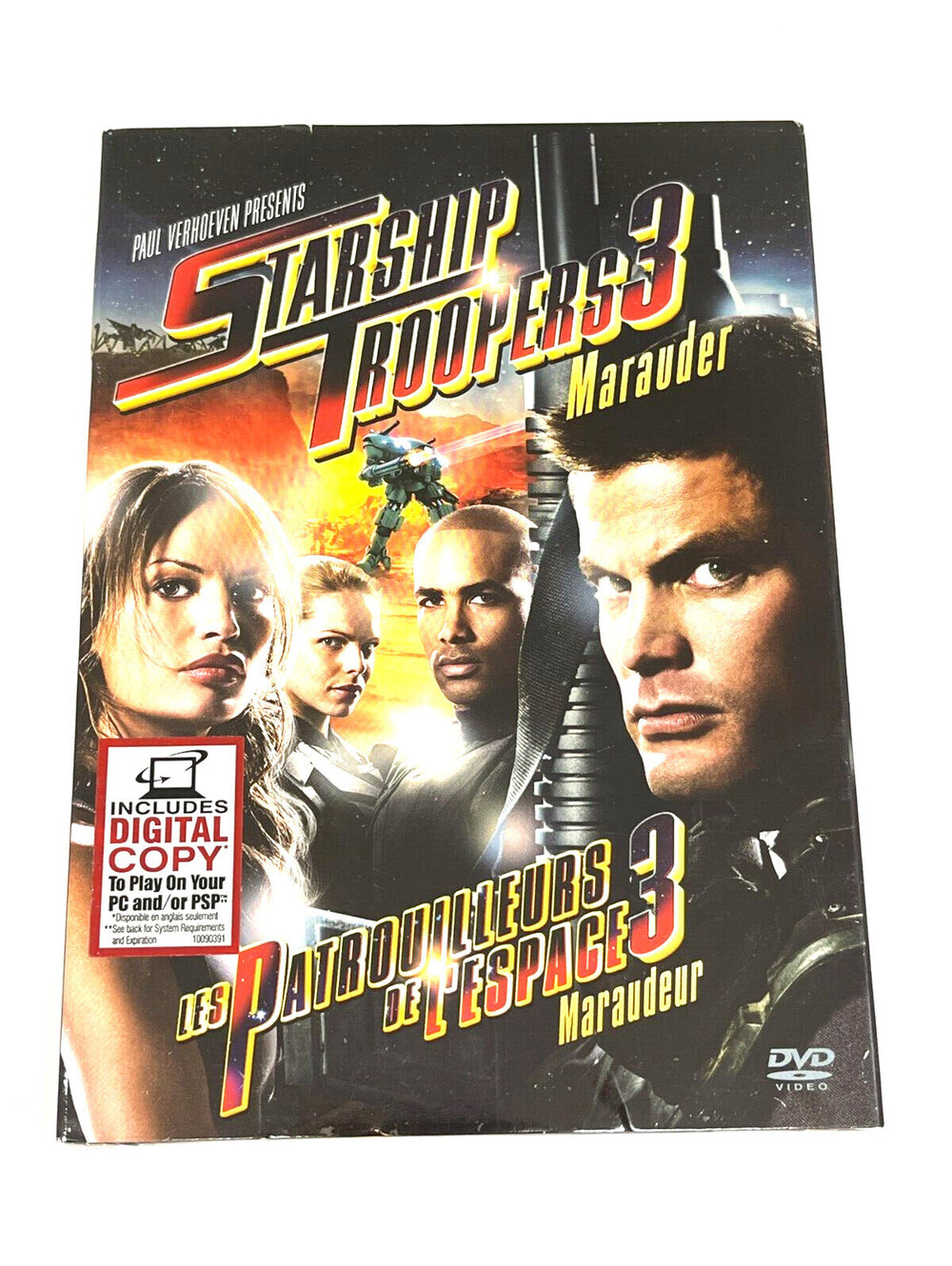Starship Troopers 3 Marauder DVD - Brand New Sealed